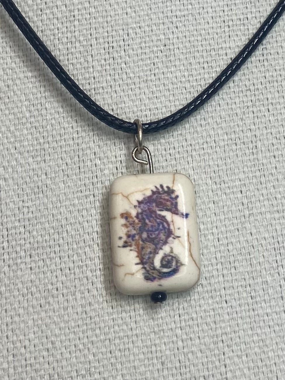 Necklace seahorse