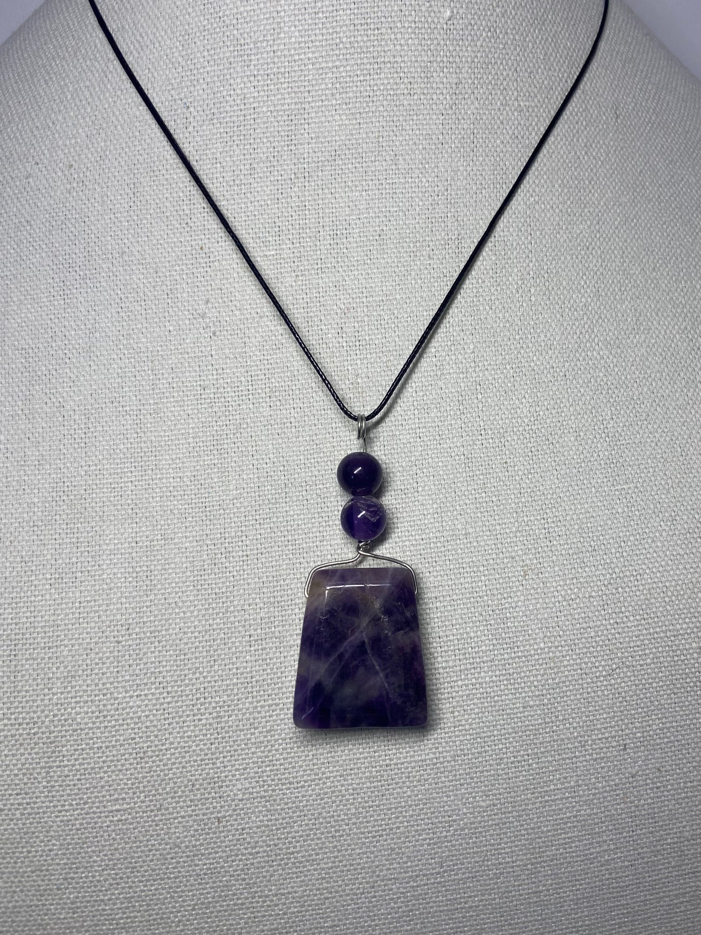Necklace amethyst