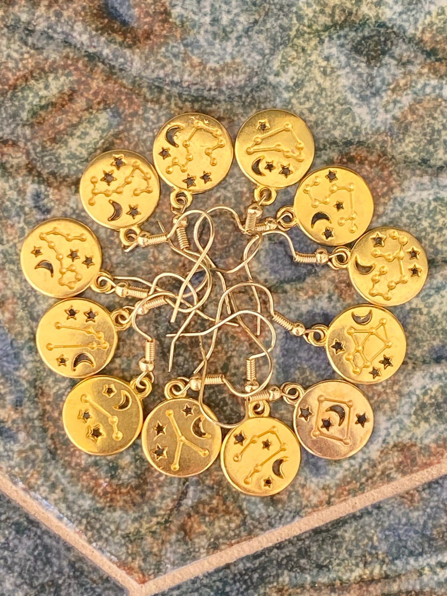 Constellation earrings
