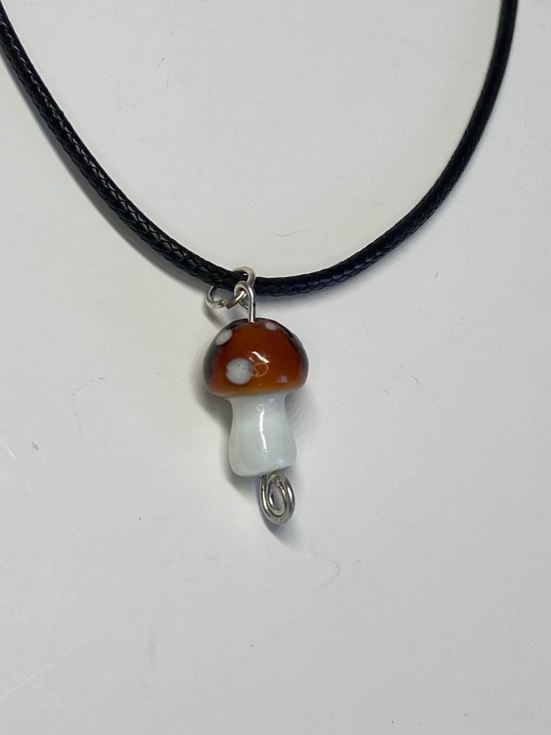 Mushroom necklace