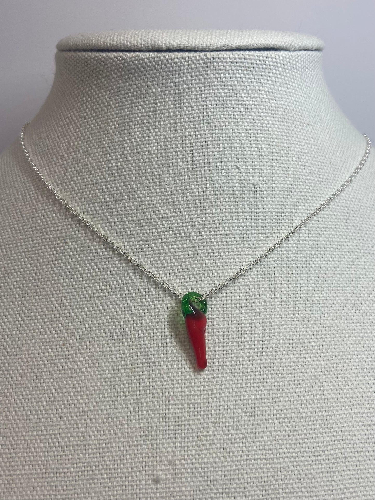 Necklace red pepper
