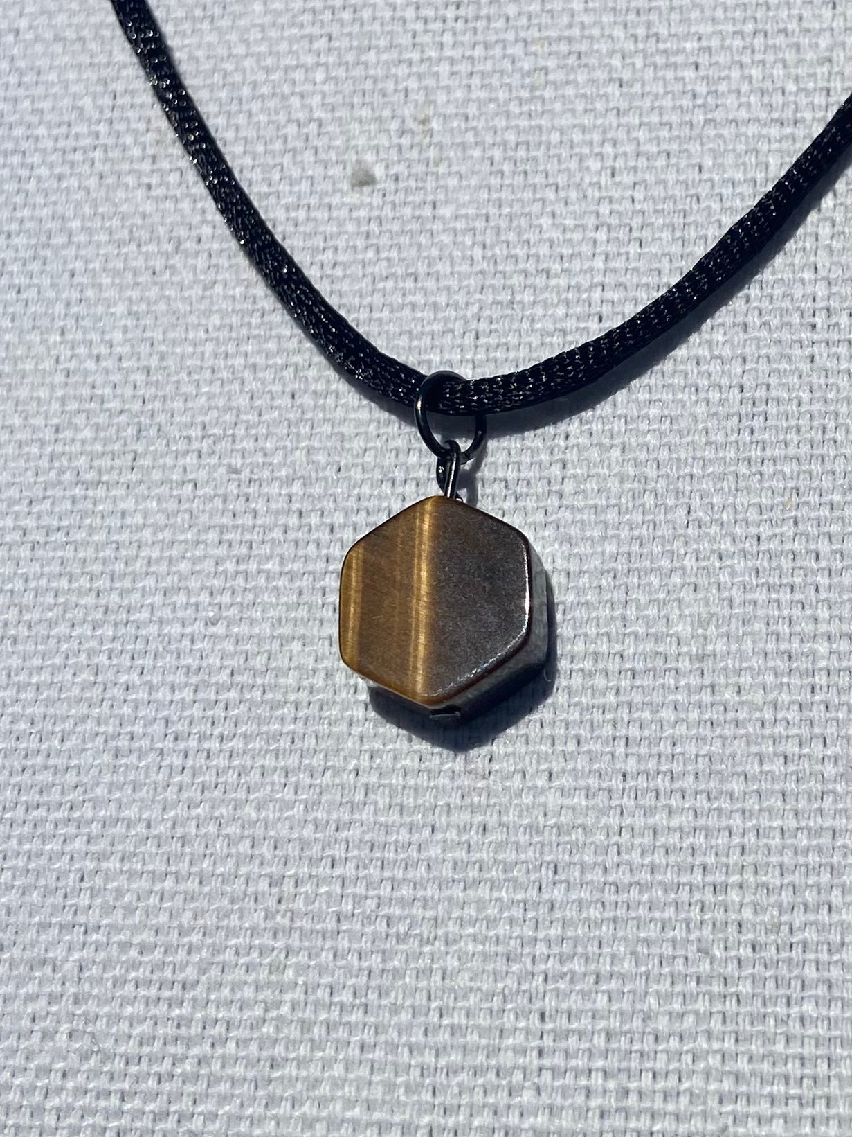 Necklace tigers eye